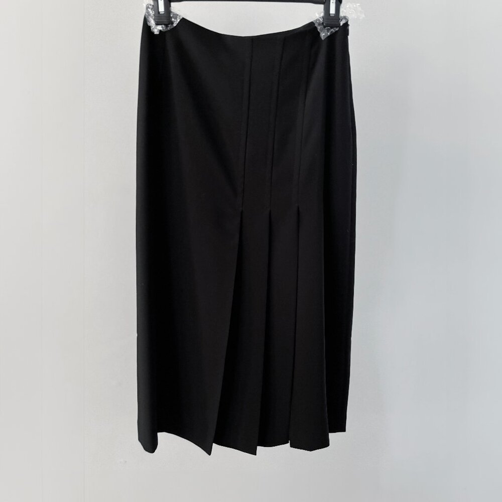 Iris & Ink - Ethel Pleated Crepe Midi Skirt